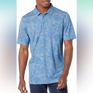 TravisMathew Forever‎ Young Heather Mid Blue NWT MSRP $100 Size S